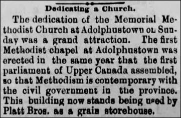 1885 Jan 22 WBW Adol UC Dedication