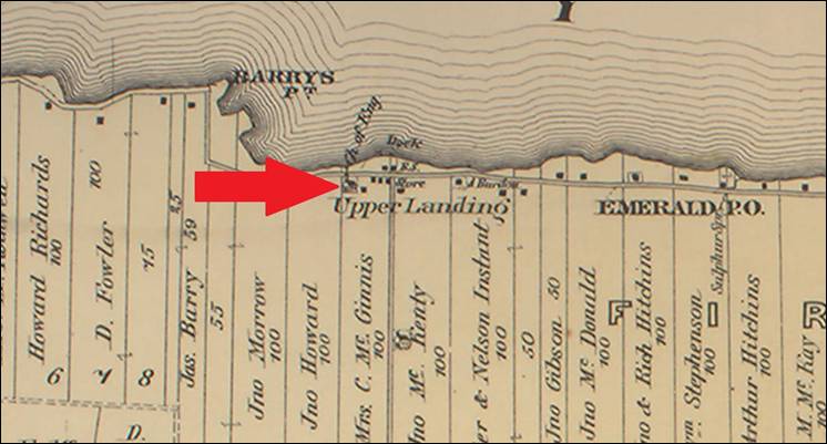 1878 Map Christ Church