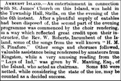 1880 Feb 26 Dominion Churchman St James Entertainment