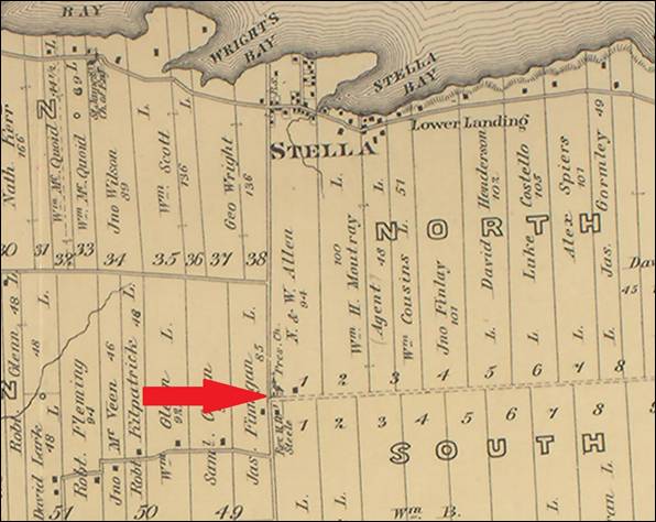1878 Map Presbyterian Church