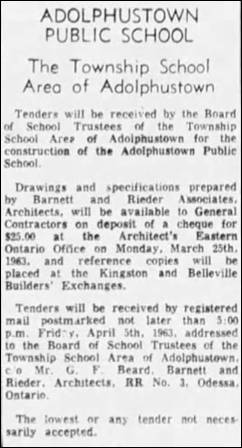 1963 Mar 26 Whig Tender for Adol Public School