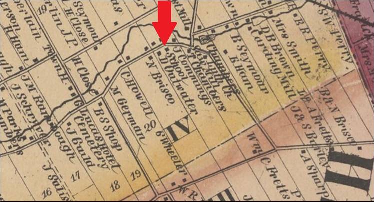 1860 Map SS13 Big Creek