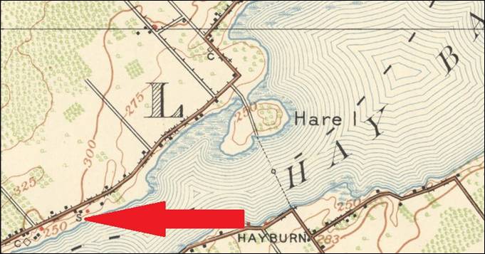 1913 Map