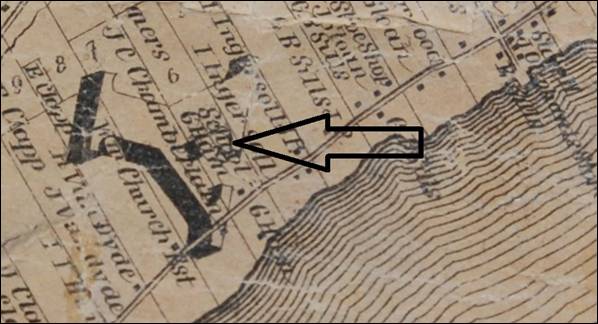 1860 map Conway School